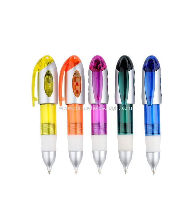 Flexible ball point pen