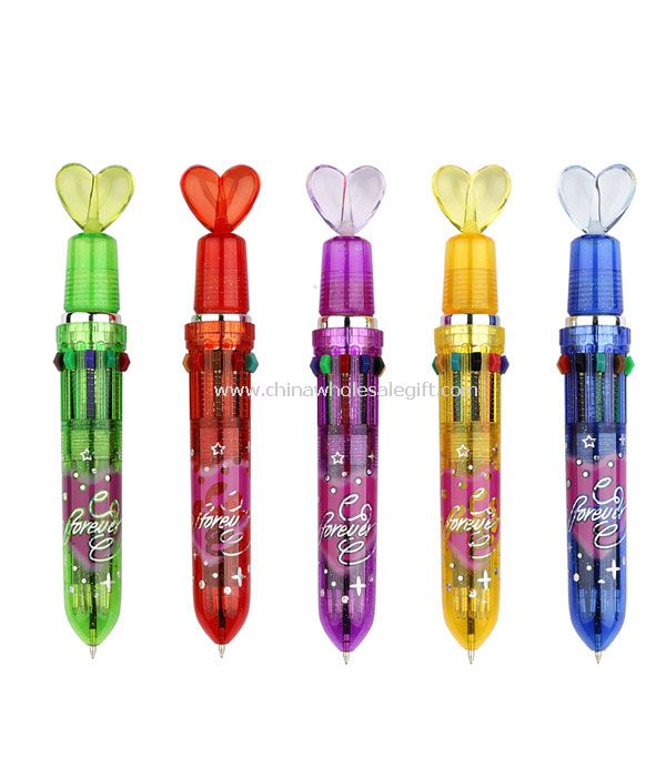 Heart Multicolor Pen