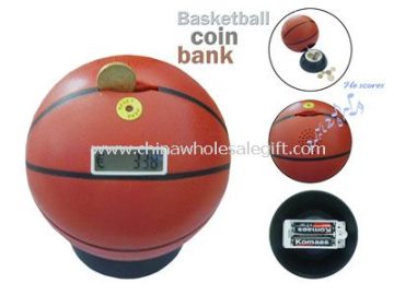 Basketball Counting Coin Bank