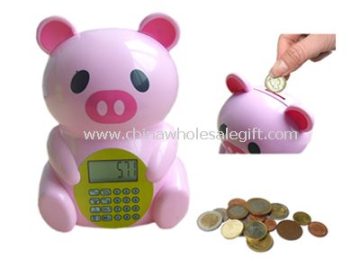 Bear shape Intellectual ATM Bank