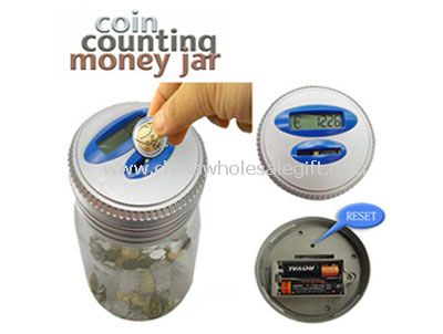 Coin counting Money Jar