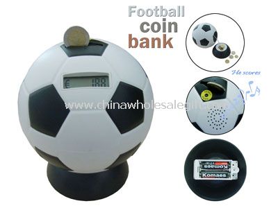 Football Counting Coin Bank
