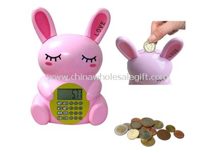 Rabbit shape Coin Bank