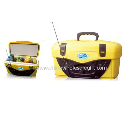 Cooler Box with Radio