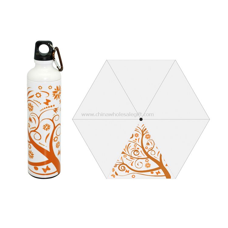 Art bottle umbrella