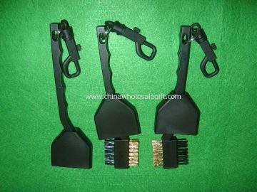 Golf Club Brush with Slide Cover