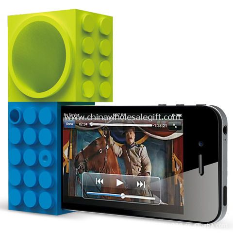 Toy bricks IPhone 4s speakers