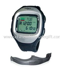 Wireless heart rate measuring with comfort belt