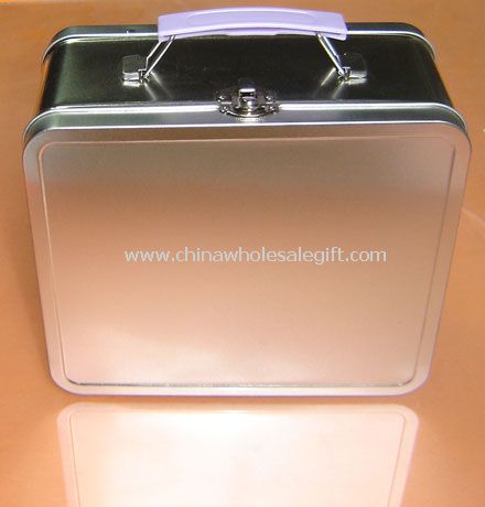 Silver Lunch Box