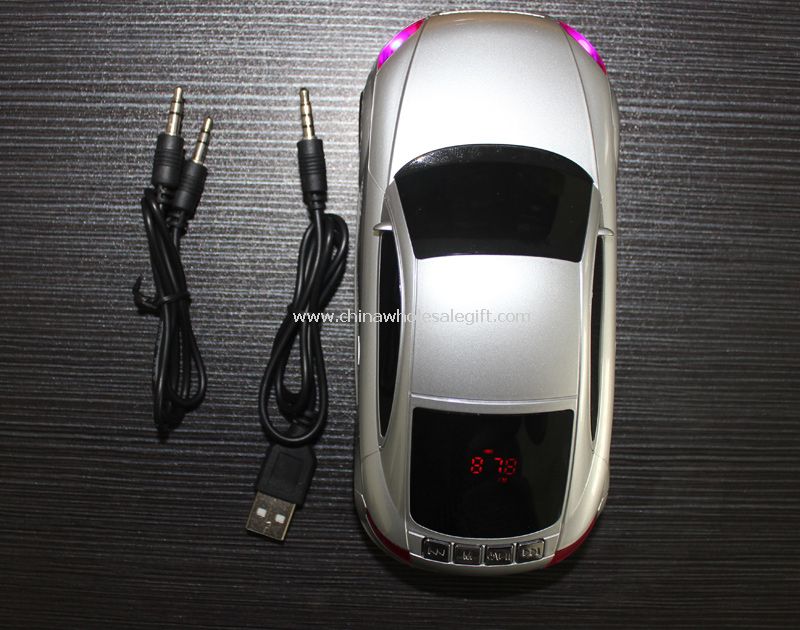 Mini Car shape Card reader speaker