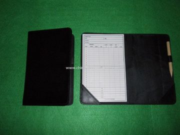 Golf Scorecard Holder with Pencil