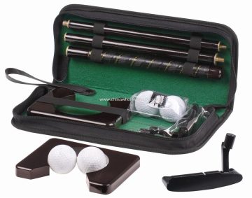 PU pouch golf putter set
