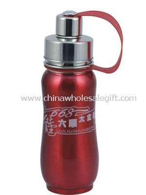 Vacuum sports thermos bottle