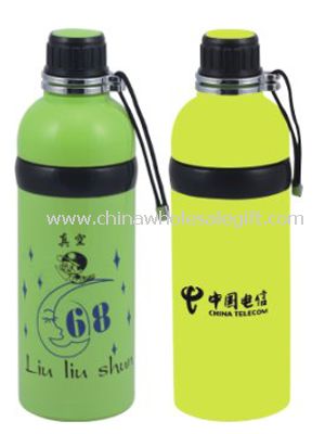 Vacuum sports thermos bottle