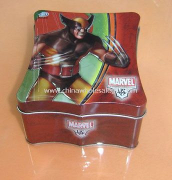 Cartoon Special Shaped Tin Box