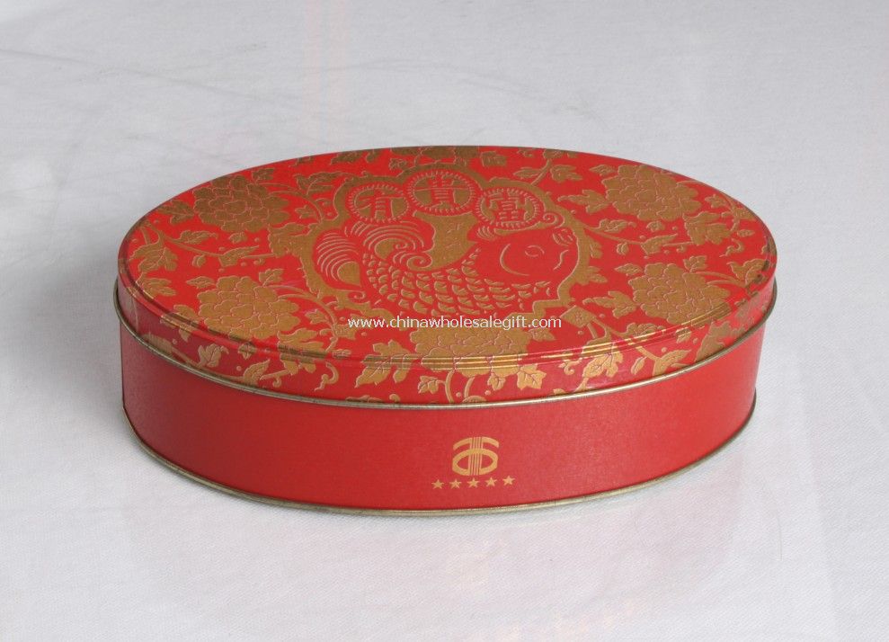oval tin box