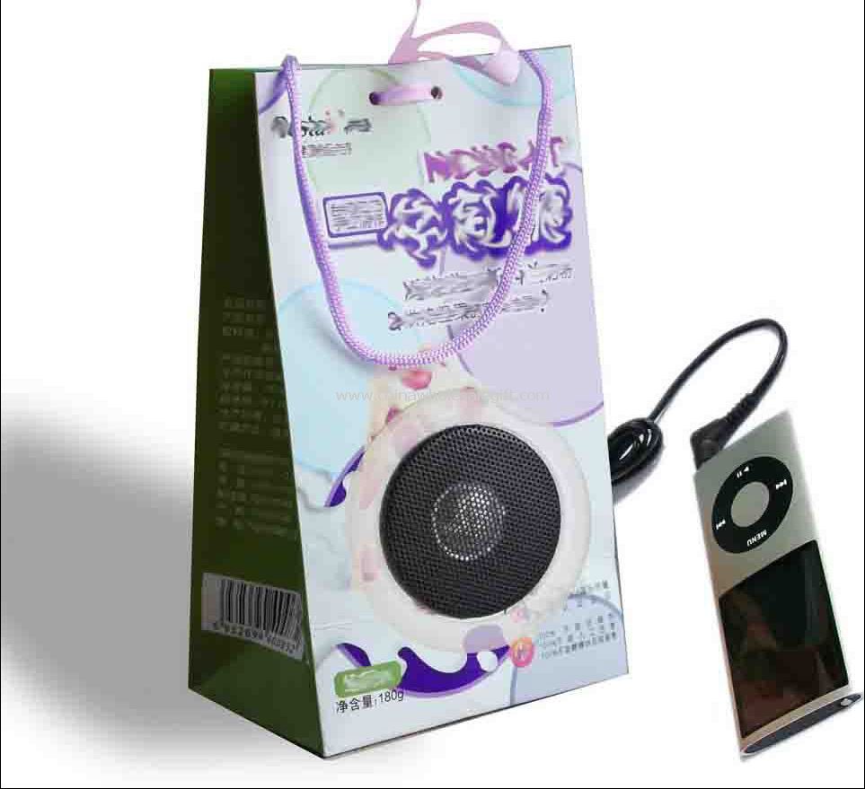 Bag shape Mini Paper Speaker