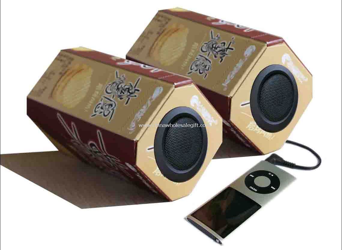 Enviromental protection paper speaker