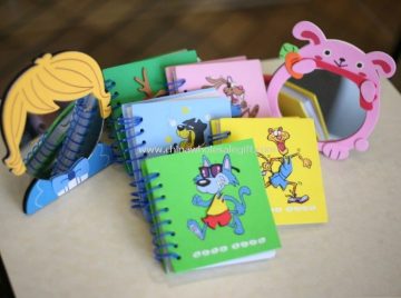 cartoon notebook