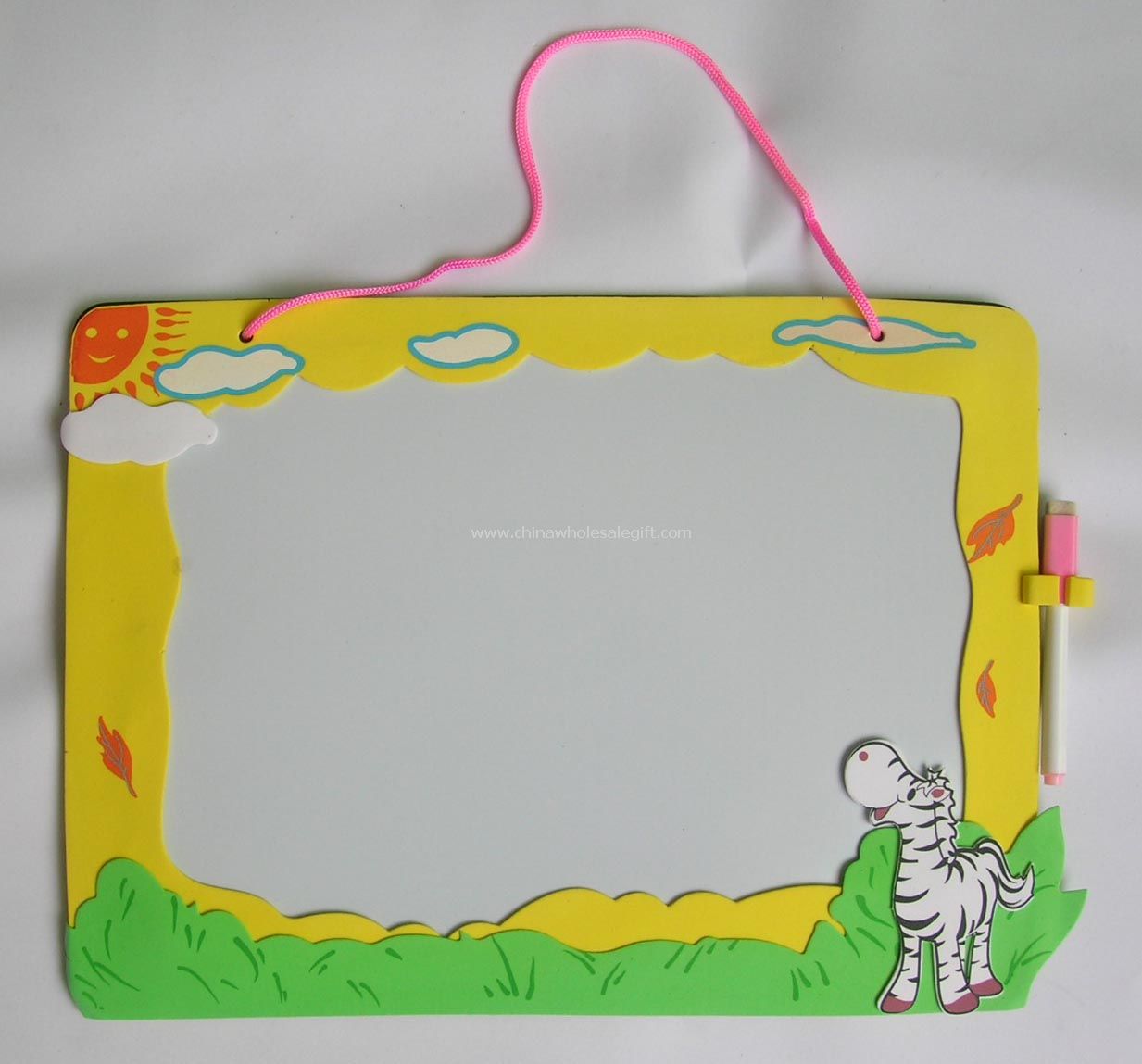 Zebra writing board