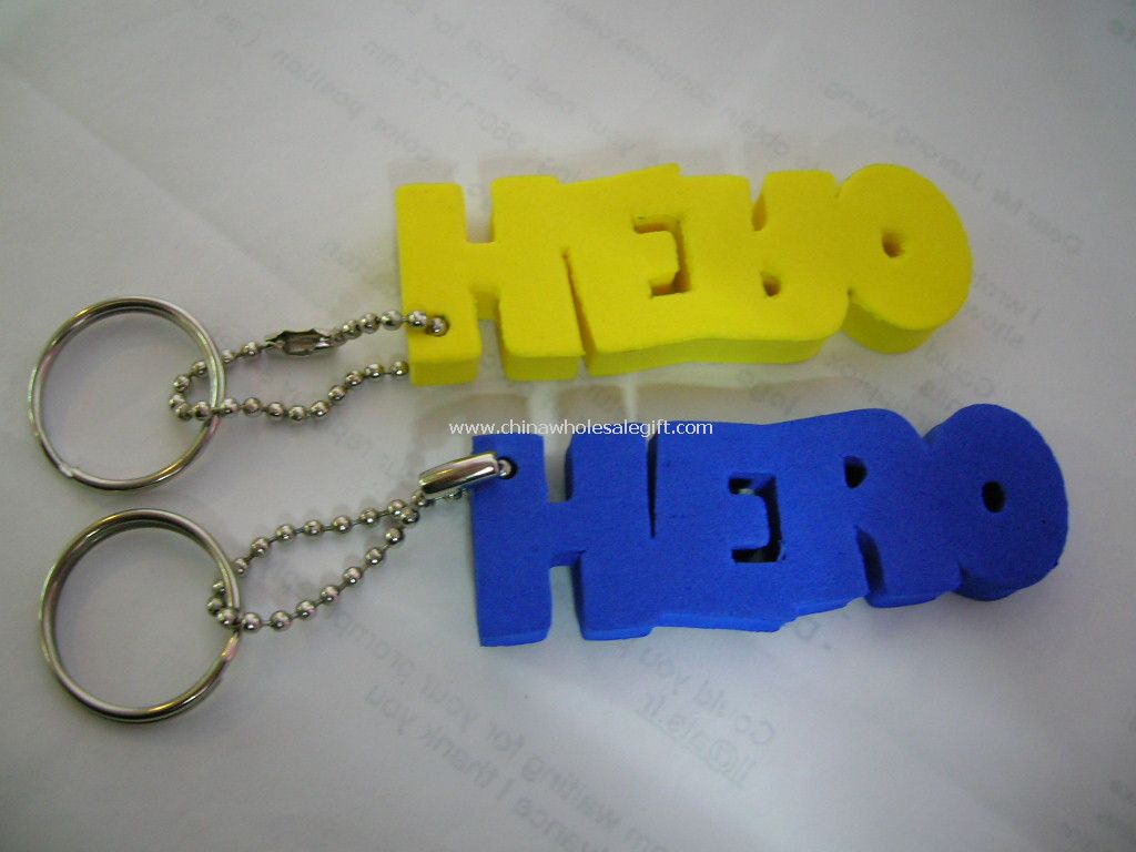 custom EVA key ring