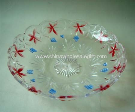 Round fruit tray
