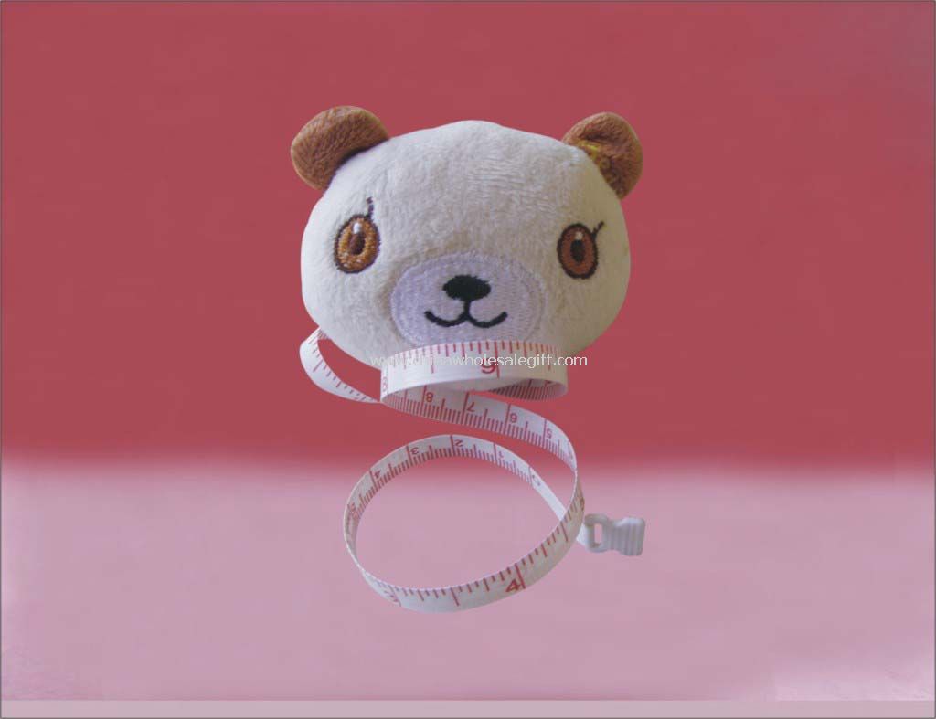 Dog plush measure tape