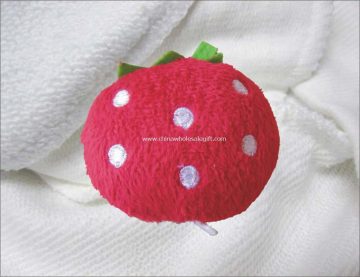 strawberry plush tape measure
