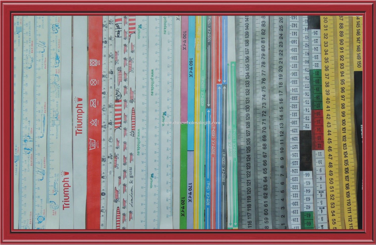 Multiple color tape
