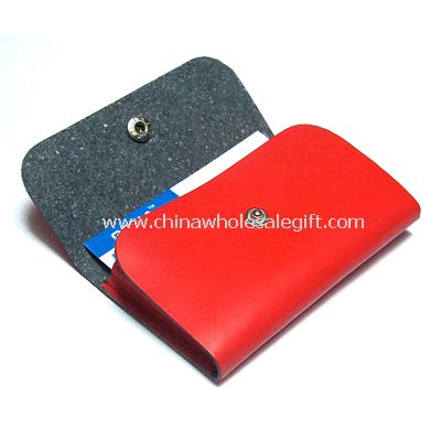 Fashion PU Name card holder