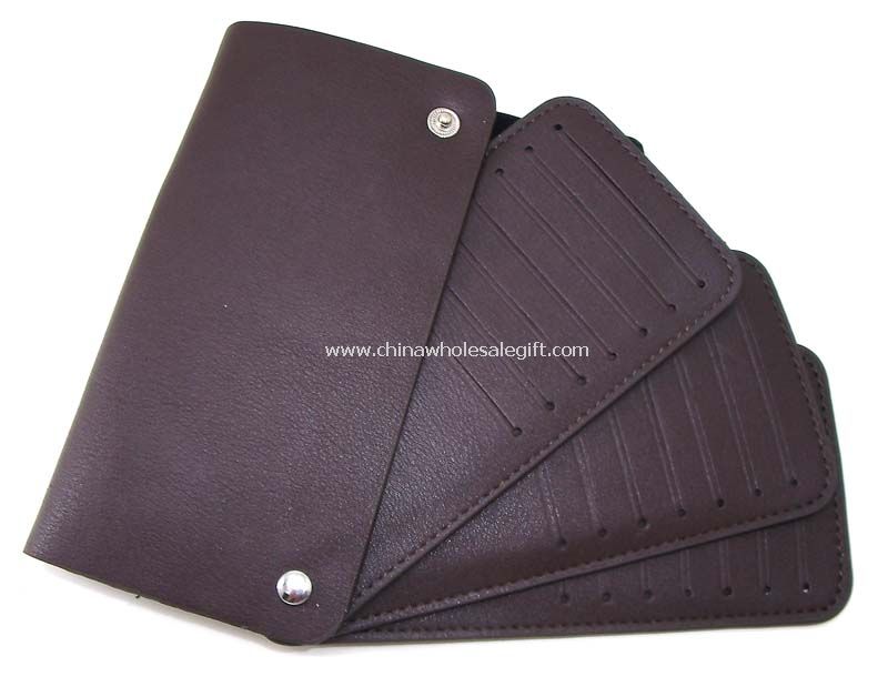 Leather card holder wallet