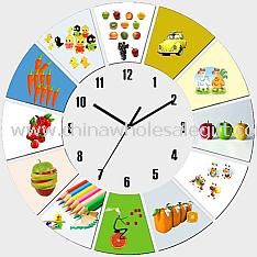 Round DECORATIVE CLOCK
