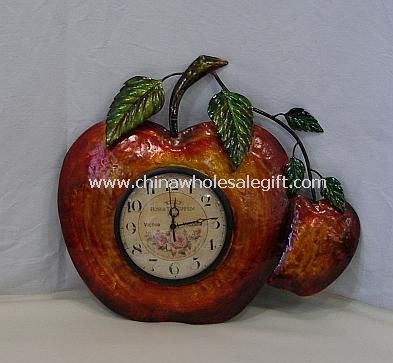 METAL Apple CLOCK