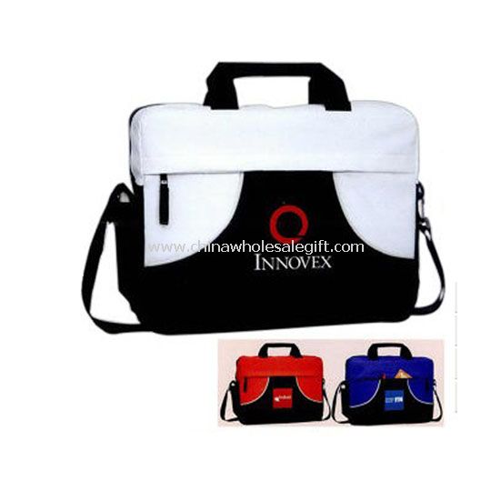 Zippered Main Compartment Briefcase Bag