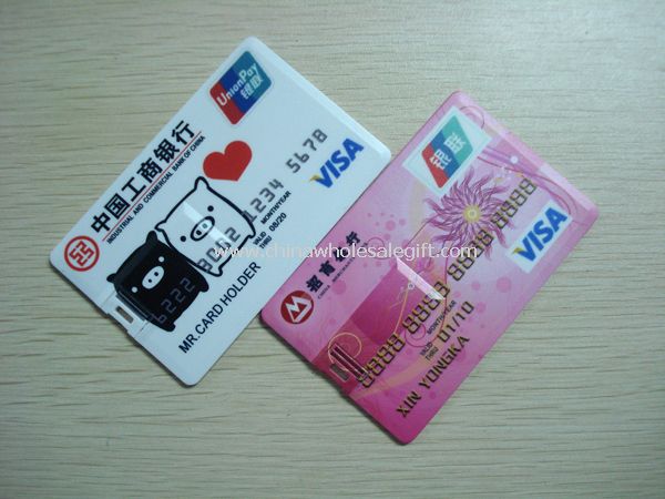Credit card usb flash disk