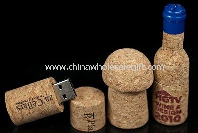 Wooden Bottle shape USB Flash Drive