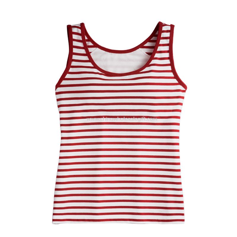 Womens Promotional Cotton and Spandex Tank Top
