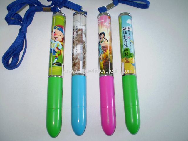 Round puzzle pen