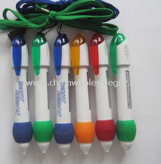 Hanging-cord advertising pen