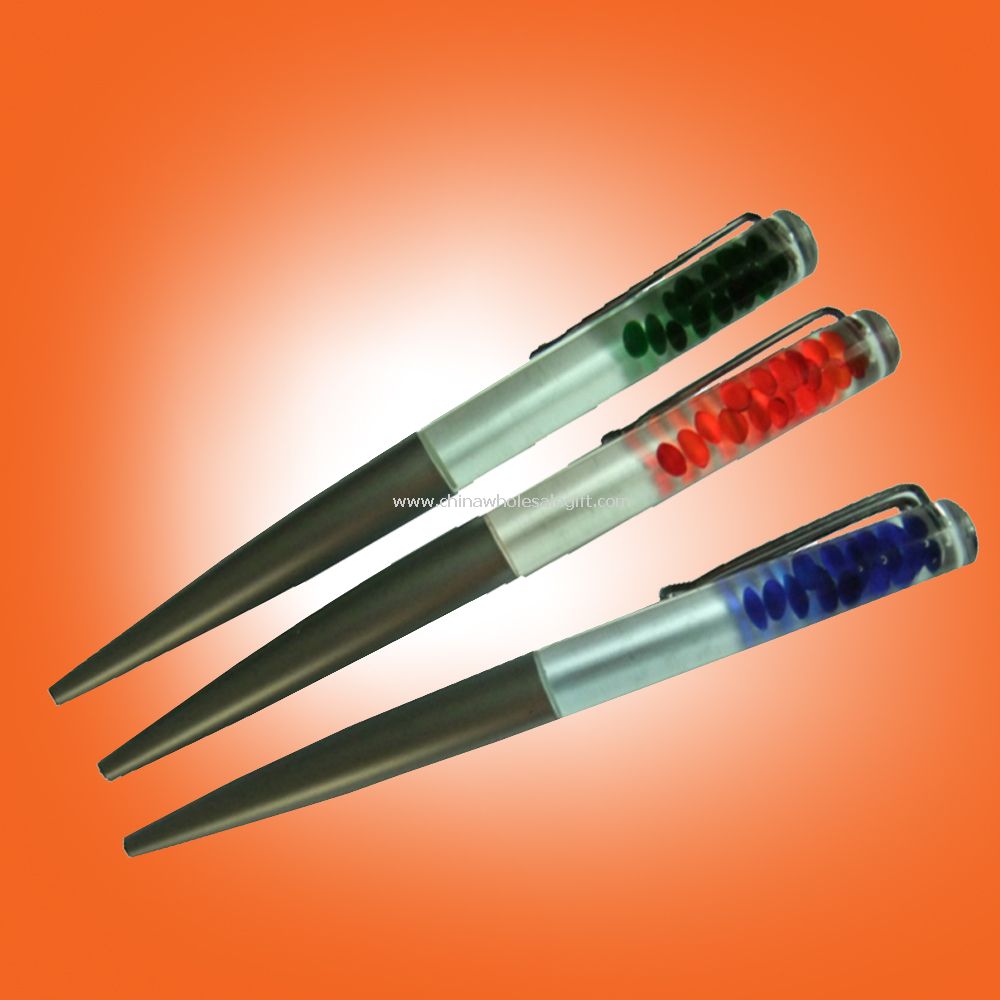 Plastic 3D floating liquid pen