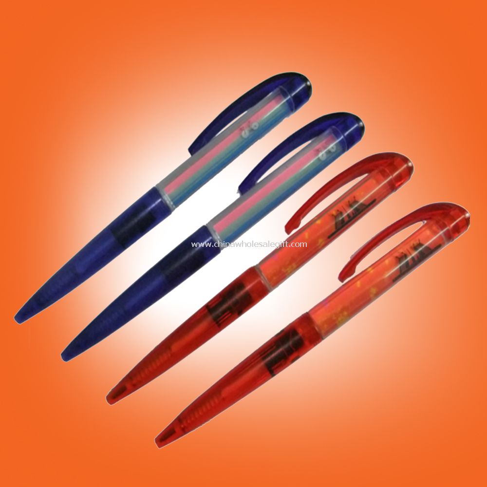 2D/3D floater liquid pen