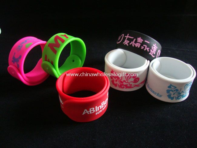 Silicone Slap Wristband