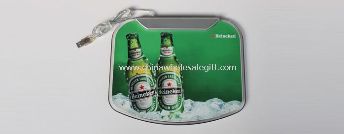 Mouse Pad with 4 Ports USB HUB