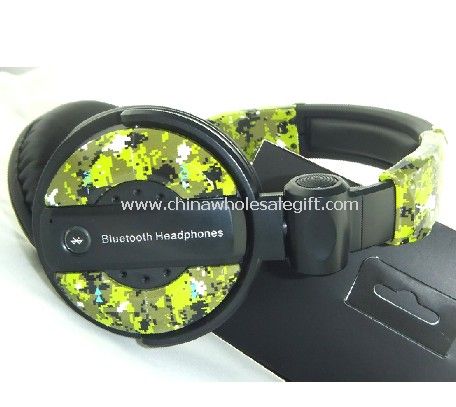 Green cami bluetooth headphone
