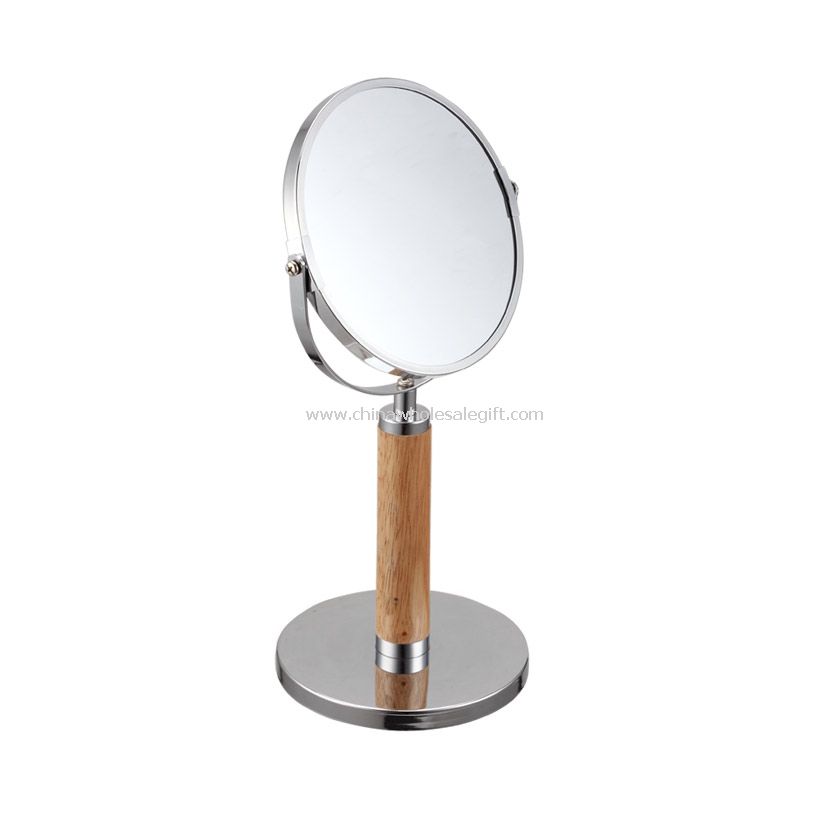 Desk round mirror