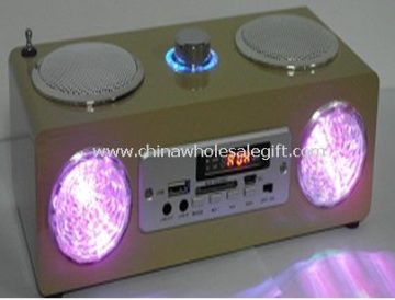 Wooden Card reader Speaker