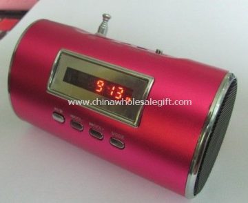 Alloy Mini card Speaker with FM radio