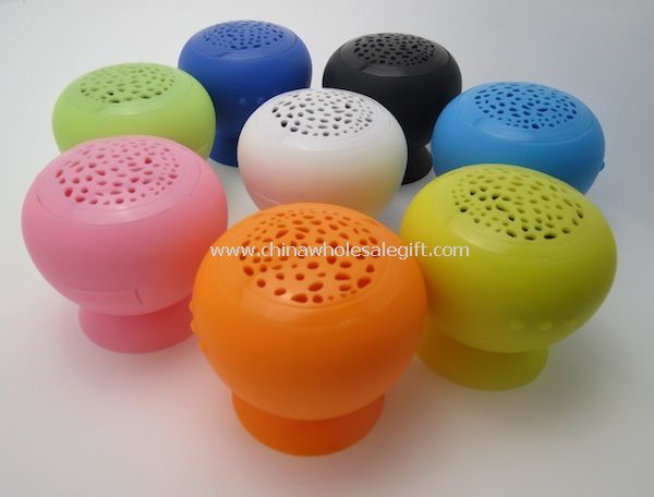 silicone Suck bluetooth Speaker