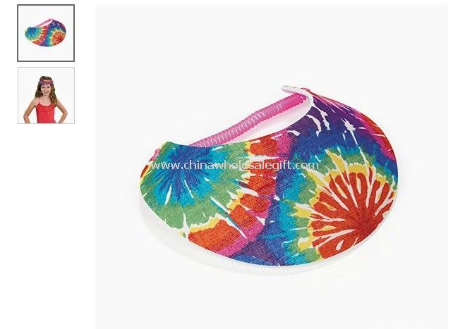 Tie-Dyed visors