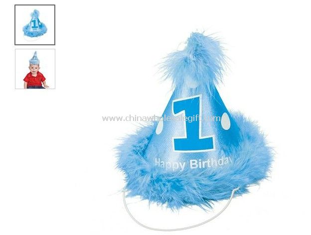 Boy Birthday Cone Hat